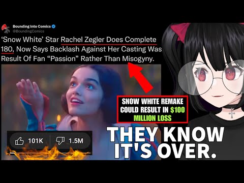 Rachel Zegler No Longer Blames "Misogyny" For Backlash In Desperate Attempt To Save Snow White Flop