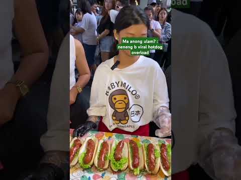 Neneng b hotdog overload #viral #trending