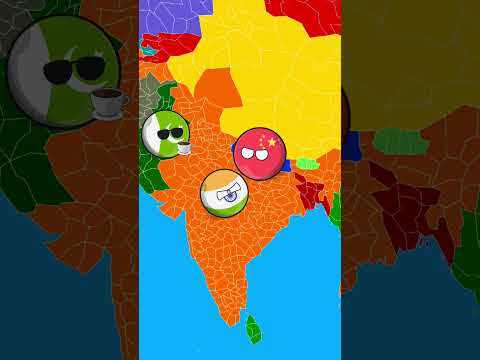 india chain and pakistan friendship vs USA🥺🥺 #countries #countryballs #shorts