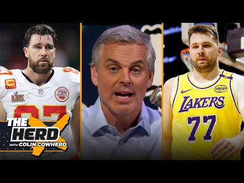 LeBron & Luka ‘can lead the Lakers to the Conference finals’, Time Travis Kelce retires? | THE HERD