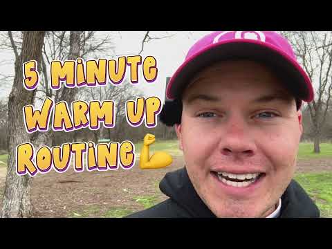 5 Minute Warm Up Routine | Disc Golf Warm Up