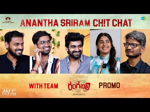 #Rangabali Team Interview Promo | Naga Shaurya | Yukthi Thareja | Pawan Basamsetti | Anantha Sriram