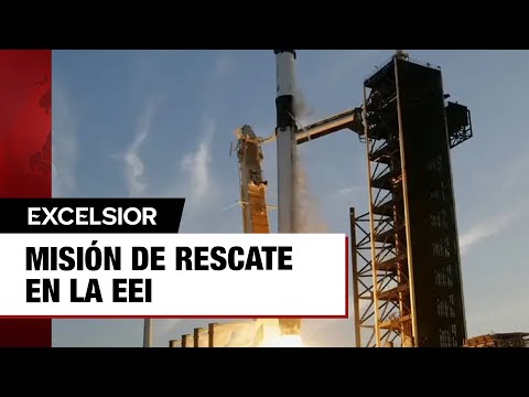 Despega cohete para rescatar a los astronautas varados en la EEI