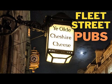 Historic Pubs of London's Fleet Street