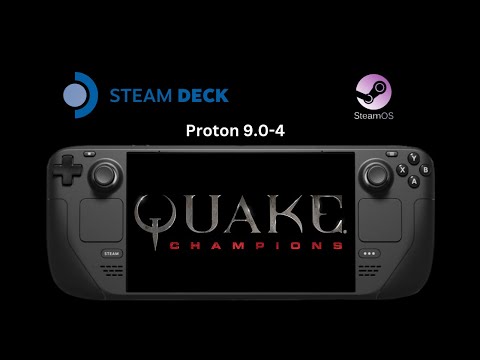 Quake Champions - Steam Deck Gameplay