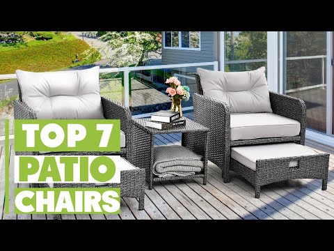 7 Best Patio Chairs for Comfort and Suppor