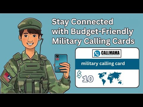 Stay Connected: Affordable Military Calling Cards by Callmama