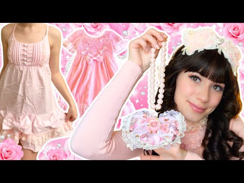 HUGE hime gyaru haul!!! 🎀₊ ⊹ La Pafait , DreamV , pink & princessy things ❤︎