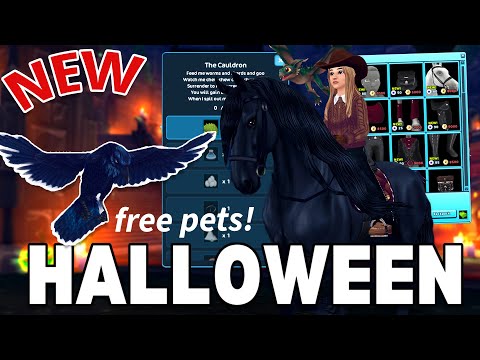 HALLOWEEN UPDATE!! FREE PETS, GALLOPERS KEEP, NEW ITEMS & MORE!! STAR STABLE