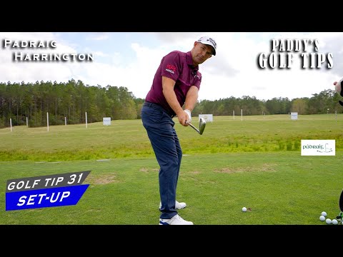 THE FUNDAMENTAL SET-UP OF THE GOLF SWING | "Paddy's Golf Tip" #31 | Padraig Harrington