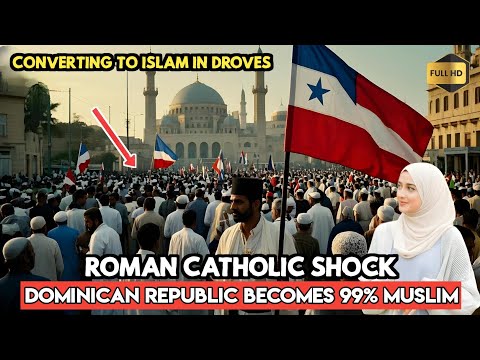 ROMAN CATHOLIC SHOCK, THOUSANDS OF DOMINICAN REPUBLIC CITIZENS CONVERT TO ISLAM