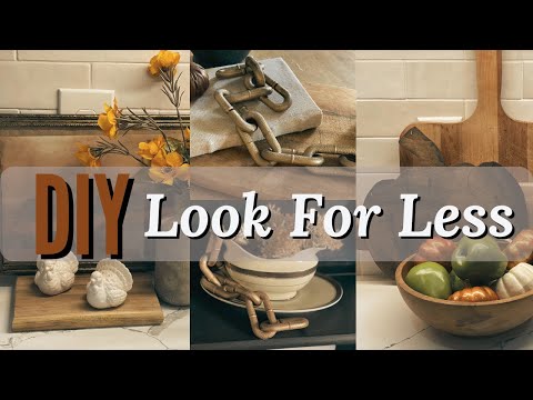 EASY FALL DIYS | POTTERY BARN and McGee and Co DUPES | FALL DECORATING IDEAS