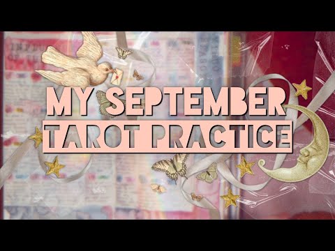 Big Messy Readings ✨ September 2024 tarot practice wrap-up