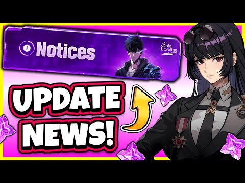 NEW UPDATE NOTICE! CONFIRMED CHANGES! BIG NEWS! KANAE UPDATE! [Solo Leveling: Arise]