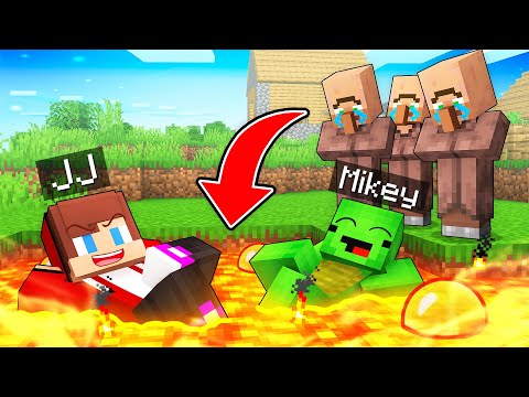 Mikey and JJ Can NEVER DIE and Troll Villagers in Minecraft! (Maizen)