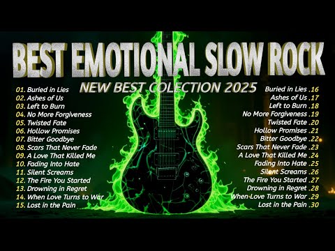 🎸 EMOTIONAL SLOW ROCK 2025 – HEARTBREAKING SONGS OF LOVE, PAIN & BETRAYAL 💔🔥