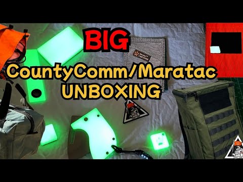 CountyComm Maratac UNBOXING NEW 2024 URBANHAUL XPAC BACKPACK SAPX SPECIAL APPLICATIONS POUCH BIFOLD