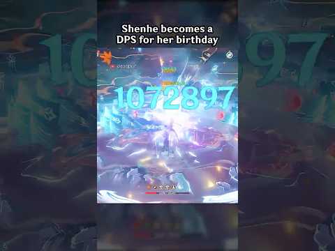 SHENHE BECOMES A DPS FOR HER BIRTHDAY