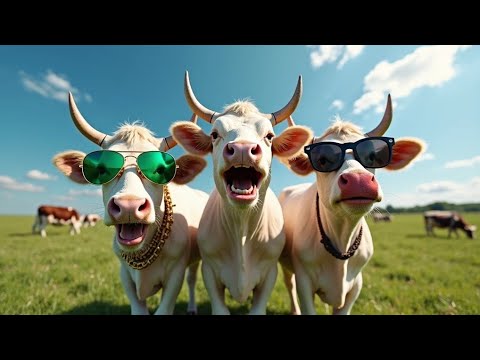 FUNNY COW DANCE 🤣🐮| COW SONG _ COW VIDEOS | DANCING COW | ANIMAL SOUND