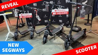 New Segway Scooter Reveal + Hands On - F3, F3 Pro, Max G3, GT3