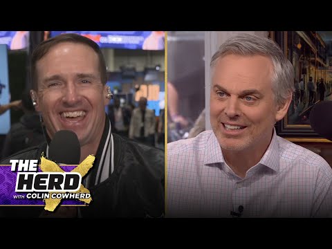 Drew Brees on Super Bowl prep, his legendary Saints run, & New Orleans embracing him | THE HERD