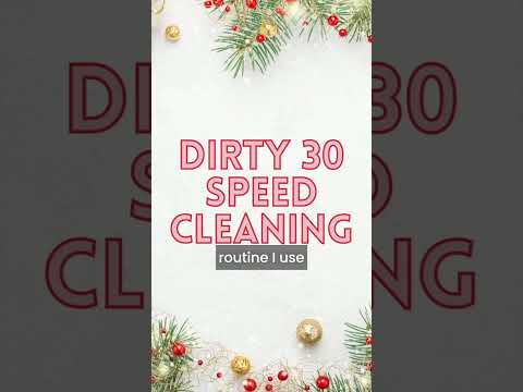 SPEED Clean for the Holidays