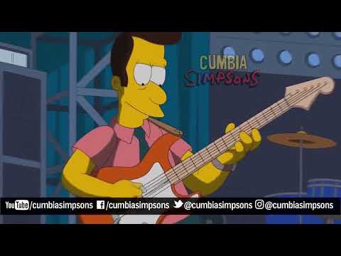 Los simpson cantando cumbia │ Los del Fuego - Jijiji │ Cumbia Simpson │ Covercraft