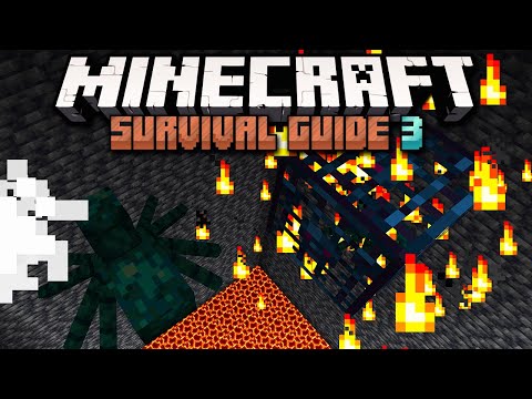 Cave Spider String Farm! ▫ Minecraft Survival Guide S3 ▫ Tutorial Let's Play [Ep.46]