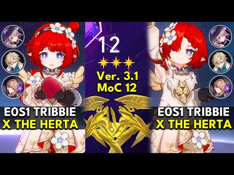 E0S1 Tribbie x The Herta | Memory of Chaos Floor 12 3 Stars | Honkai: Star Rail 3.1 Early Access