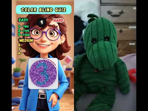 Pickles vs Colorblind Test. #youtubeshorts #shorts #shortsvideo