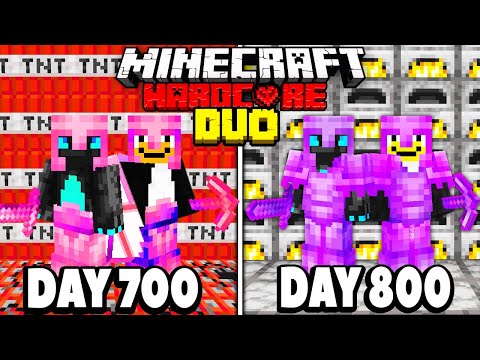 We Survived 800 Days in HARDCORE Minecraft...