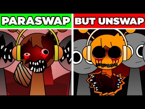 Incredibox Sprunki Swap But Parasprunki Unswapped