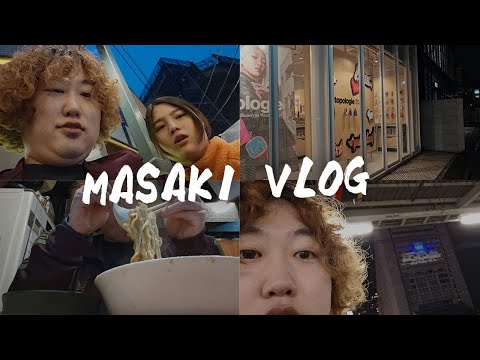 【Vlog】ガジェット女子のラーメン視察とスマホヒモ現地調査