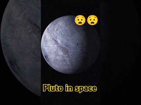 pluto planet real video #shorts #planet #pluto #space #universe