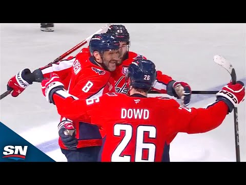 Capitals' Alex Ovechkin buries empty netter for goal 886 and 1,600th point