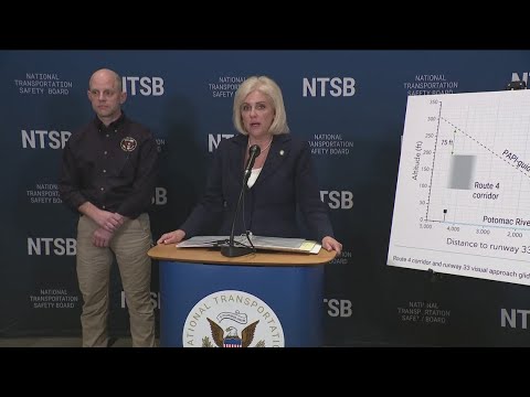 NTSB urges ban on some helicopter flights at Washington airport where 67 people died