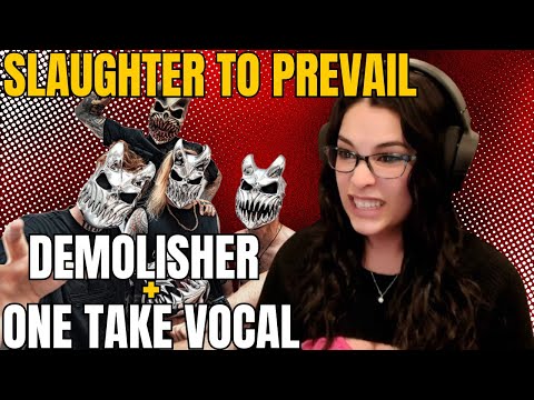 💀 Reacting to 'DEMOLISHER' + One take vocal by Slaughter To Prevail – Absolute MADNESS! 🔥