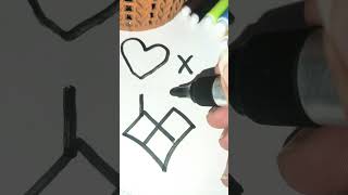 heart trick#heart #trick #trending #viral #viralvideo #art #likes #shortsvideo #subscribe #clips