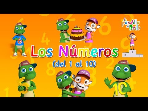 Los números - Canciones Infantiles / La Pandilla de Drilo