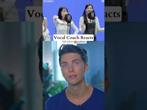 Vocal coach reacts to Red Velvet performance on Dingo Voice #kpop #vocalcoach #reaction #redvelvet