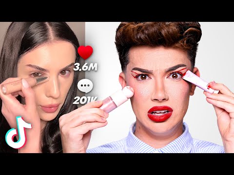 Full Face of Makeup using ONLY it's PACKAGING! 😳 💄