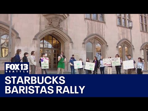 Starbucks baristas to rally Tuesday