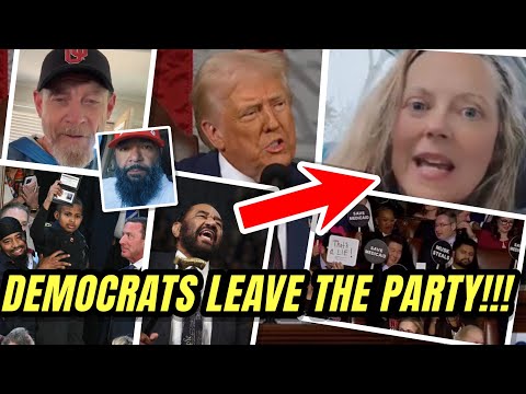 🚨OMG! Lifelong Democrats LEAVE Party After SICK Deranged Hatred During Trump's State of Union Speech