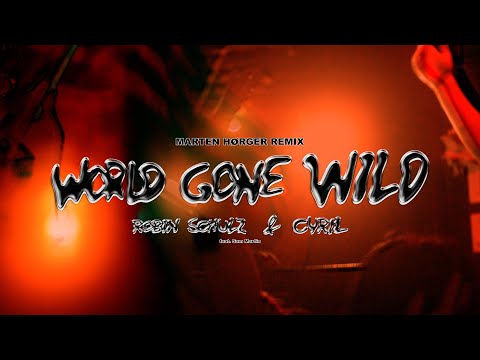 Robin Schulz, CYRIL - World Gone Wild (feat. Sam Martin) (Marten Hørger Remix) (Official Visualizer)